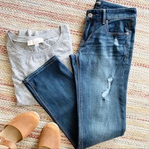 Express | Stella Skinny Distressed Jeans